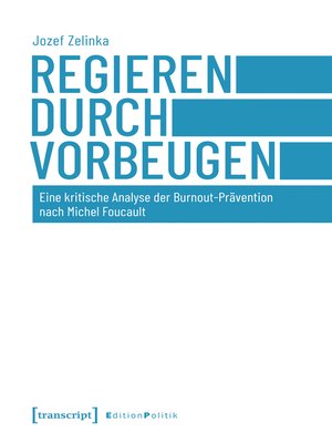 cover image of Regieren durch Vorbeugen